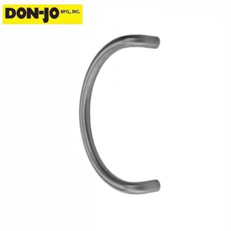 Don-Jo Don-Jo: "C" Round Door Pull 8" CTC - Stainless Steel DNJ-1170-628